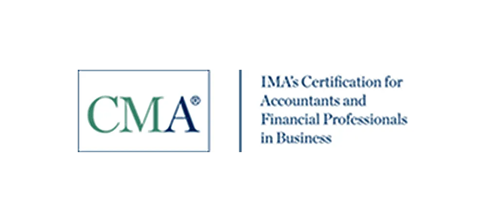 CMA certification financial professionals business logo
