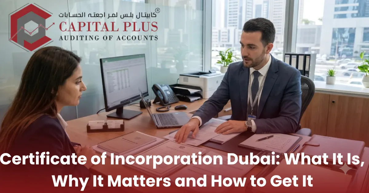 Certificate of Incorporation Dubai